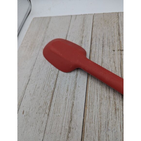 GDL Red Silicone Spatula 11 1/2" Stainless Handle - Picture 6 of 8